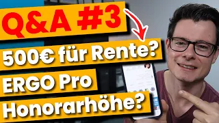 Mein Rentenbeitrag, ERGO Pro, Widerspruchsrecht Lebensversicherung, etc. | Versicherungs-Q&A #3