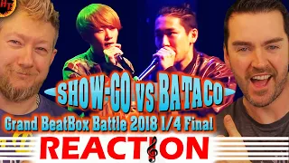 SHOW-GO vs BATACO Beatbox REACTION! Solo Quarter Final 2018