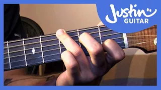 Fingerstyle Patterns Using Hammers & Flicks - Folk Guitar Lesson [FO-109]