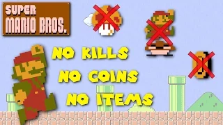 Can You Beat Super Mario Bros. With No Kills, No Coins and No Items?