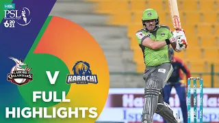Full Highlights | Lahore Qalandars vs Karachi Kings | Match 27 | HBL PSL 6 | MG2T