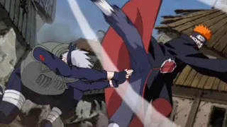 Kakashi uses a Thousand Years of Death on Pain