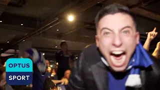 FULL-TIME SCENES 🏆 Chelsea fans in Australia go wild after final whistle of the Champions League