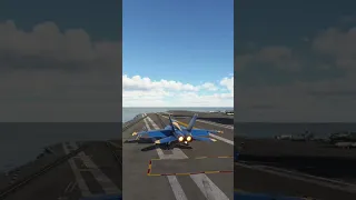 F-18 Blue Angel Launches From Carrier Outside Of Key West!