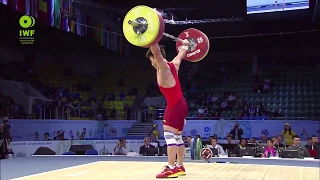 Liao Hui (69 kg) Snatch 155 kg - 2014 World Weightlifting Championships