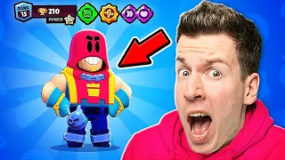 😱 Первый в Мире ПРОКАЧАЛ *ГРОМА* на Максимум в Brawl Stars!