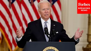 Biden On Afghanistan Withdrawal: 'I Stand Squarely Behind My Decision'