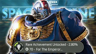 I *highly* recommend this Achievement in Warhammer 40k: Space Marine
