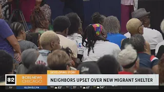 Residents upset over plan to house migrants in Chicago park field house