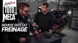 Remise en état freinage de la R6 High Side - TUTO