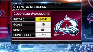 NHL Now:  McGahey on Avalanche`s offense, goalie tandem  Nov 27,  2018