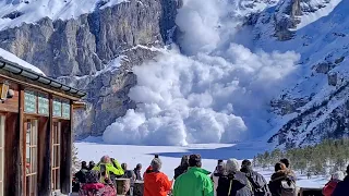 Lawine Oeschinensee   Sonntag, den 27 02 2022