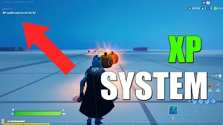 HOW TO MAKE AN XP SYSTEM IN FORTNITE CREATIVE!