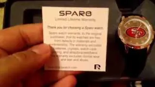 Unboxing San Francisco 49ers Watch and Wallet Giftset from Sparo