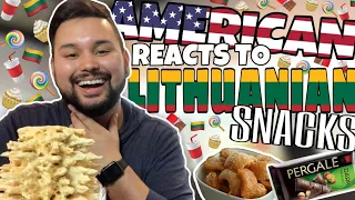 Lithuanian Snacks REVIEW #Lithuania