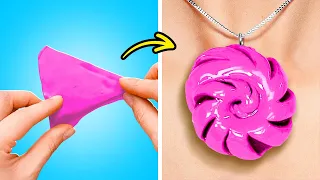 Adorable DIY Accessory & Jewelry Ideas And Amazing Crafts With Glue, Epoxy Resin And Polymer Clay