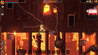SteamWorld Dig 2 - Part 11 - Fun with Jetpacks and Infernal Crates and Mine Cart Madness