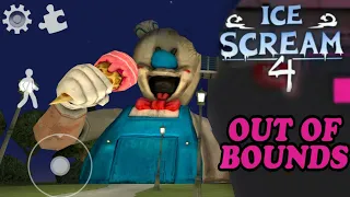 [Glitch] Ice Scream 4 - Out of Bounds #Shorts