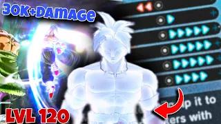 ULTRA INSTINCT SHOULD BE BANNED ON THIS LVL 120 MALE EARTHLING BUILD...|DRAGON BALL XENOVERSE 2