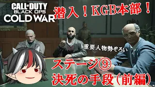 【ゆっくり実況】Call of Duty: Black Ops Cold War　ステージ⑨決死の手段（前編）【コール オブ デューティ ブラックオプス コールドウォー】