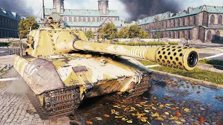 Jagdpanzer E 100, 12к УРОНА 8 КИЛОВ НА РУИНБЕРГЕ