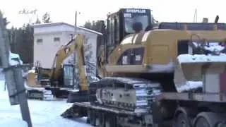 Смена экскаватора Cat 325DL - 320EL .