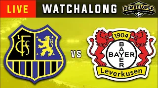 SAARBRUCKEN VS BAYER LEVERKUSEN 🔴  Live Football Watchalong - DFB Pokal Cup