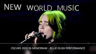 OSCARS 2020 IN MEMORIAM - BILLIE EILISH PERFORMANCE (OSCARS 2020).