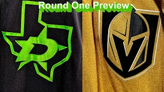 Previewing Stars vs Golden Knights Round One