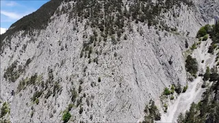 Leite Klettersteig in Nassereith (aus der Luft)