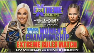 WWE Extreme Rules 2022 Match Card HD