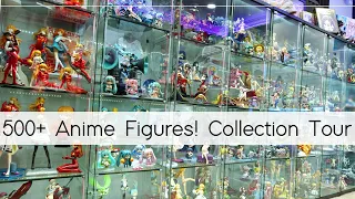 Over 500 Anime Figures! Collection Tour of Our Game Room and Studio