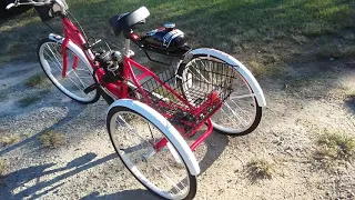 My motorized kent 3 wheel bicycle