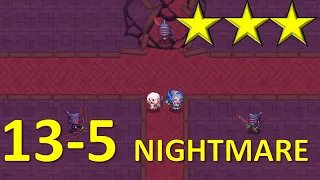 World 13-5 [Nightmare] - ☆☆☆ - The Final Investigation - Guardian Tales