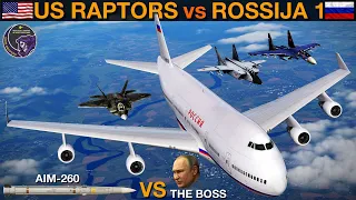 Could US F-22 Raptors Infiltrate Russia & Shoot Down Presidential Jet? (WarGames 121) | DCS