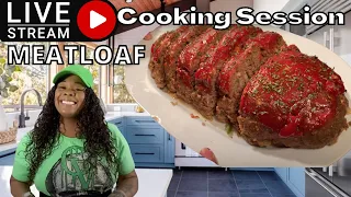 Gina Young Live cooking Session Homemade Meatloaf Pull Up