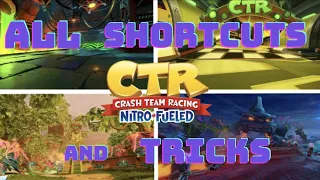 Crash team racing nitro fueled - All Shortcuts and Tricks (Glitch shortcut). All tracks.