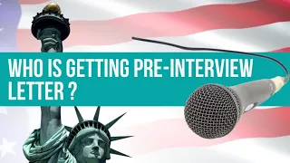 PRE INTERVIEW LETTER NVC INTERVIEW SCHEDULE 2021 | US EMBASSY | US IMMIGRATIONS UPDATE | NEWS