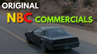 Over 13 Minutes of Original "Knight Rider" NBC Episode Promo Commercials! BE THERE!