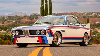 1974 BMW E9 Batmobile 3.8L S38 Driving Experience