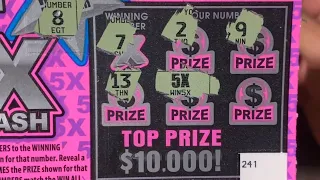 5X multiplier plus a nice big win on a $5 North Carolina ticket