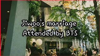 J-HOPE'S Sister wedding video | BTS attended Jiwoo marriage