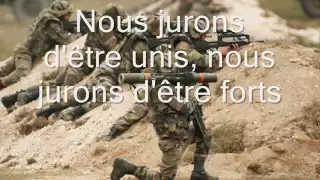 chant militaire - le combat de demain