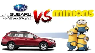 Subaru Eyesight / Will it hit the Minions?