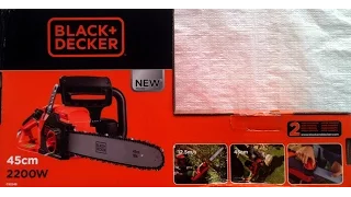 Обзор электропилы Black & Decker CS2245