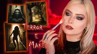 Terror & Make ep. 44 | Lendo histórias de terror dos inscritos 👻