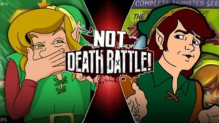 Link VS Link (CDI Zelda VS Cartoon Zelda) | NOT-Death Battle Episode 52