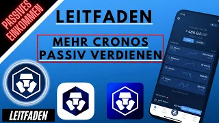 Crypto.com - Passives Einkommen mit 3 Strategien | Mehr Cronos (CRO) Coin passiv verdienen! deutsch