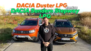 Dacia Duster LPG kontra Dacia Sandero Stepway LPG