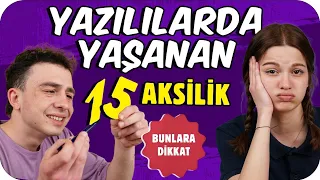 YAZILILARDA YAŞANAN 15 ŞANSSIZ DURUM 😨